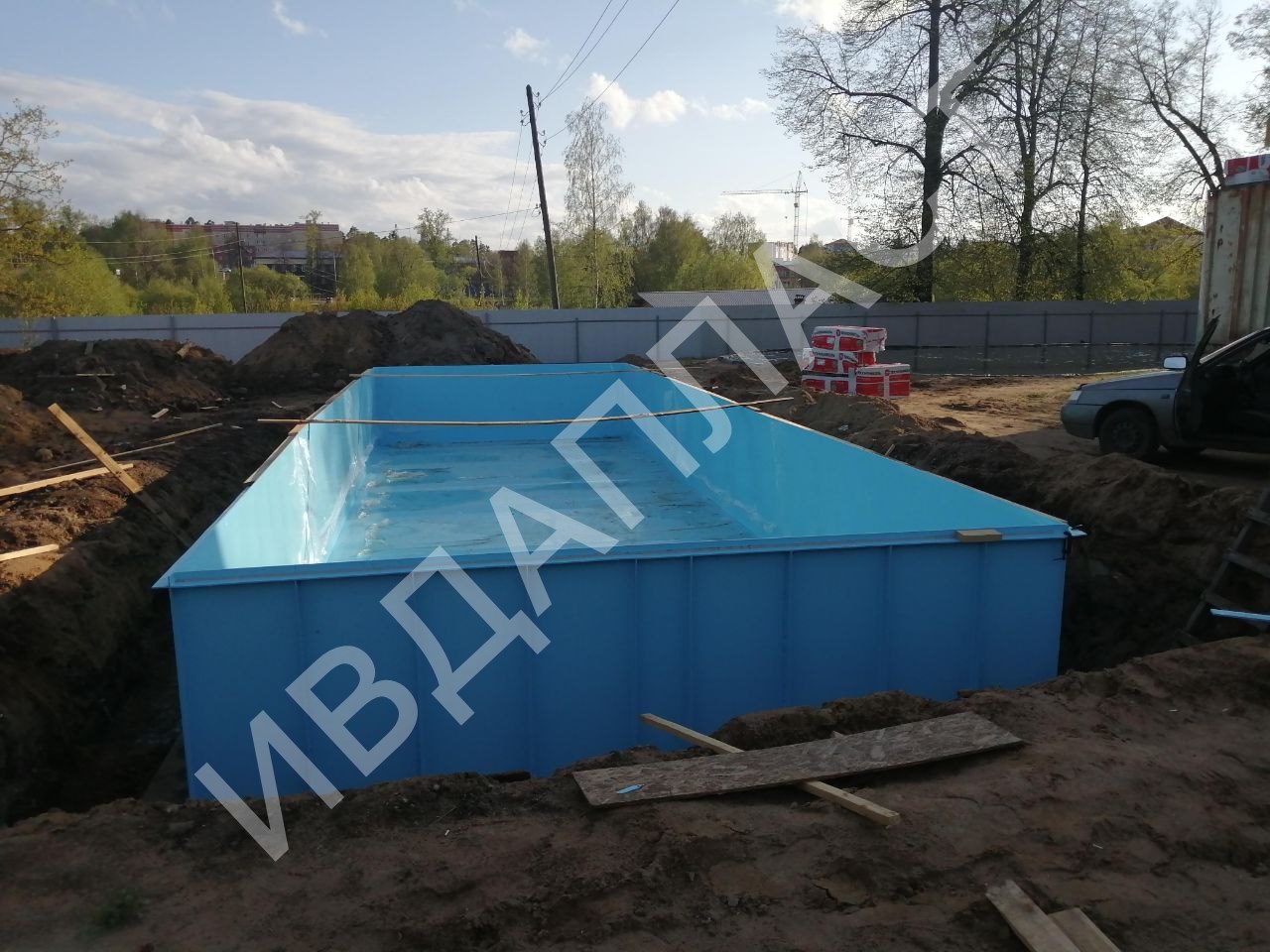 Бассейн от Ивдапласт