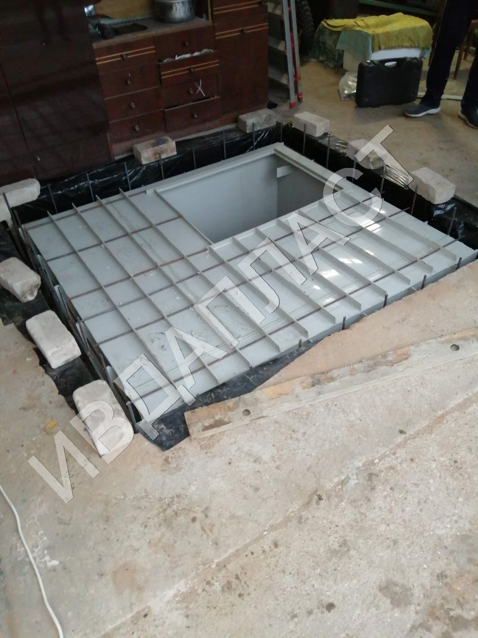 Пластиковый погреб из полипропилена